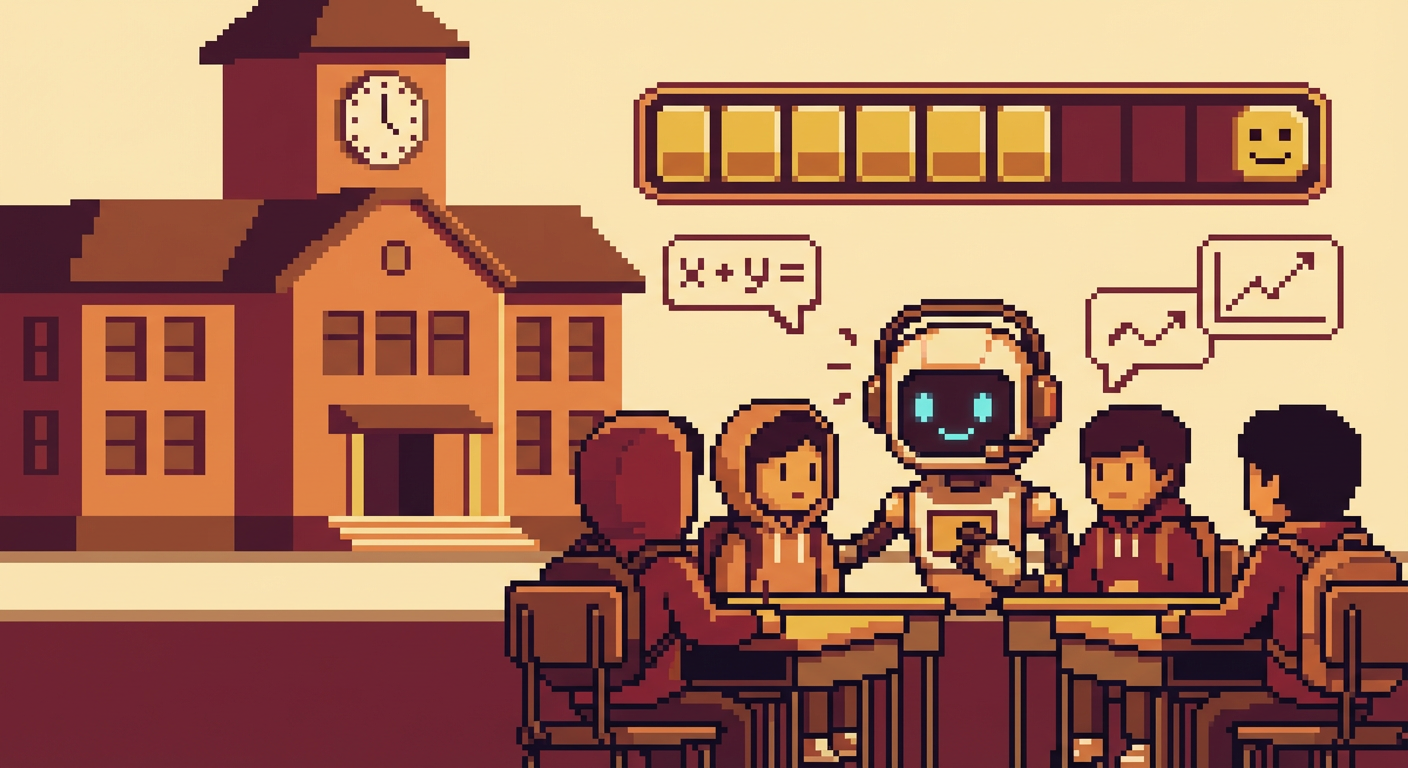 Illustration for One Year of Khanmigo in Real Classrooms: What the Data Actually Reveals About AI Tutoring