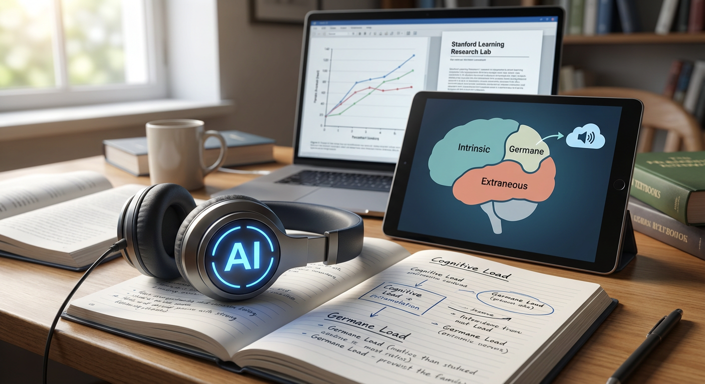 Illustration for What Google's NotebookLM Audio Overviews Actually Mean for How Students Study in 2026